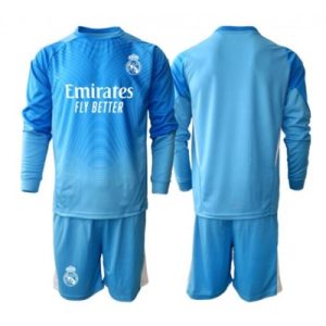 Billige Fotballdrakter Barn Real Madrid Keeper Hjemmedraktsett 2025-26