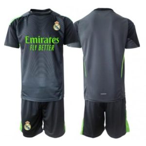 Billige Fotballdrakter Barn Real Madrid Keeper Tredjedraktsett 2025-26