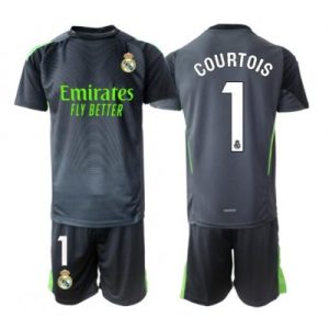 Real Madrid Thibaut Courtois #1 Keeper Tredjedraktsett Barn 2025-26