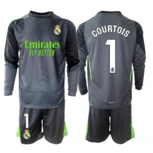 Real Madrid Thibaut Courtois #1 Keeper Tredjedraktsett Barn 2025-26