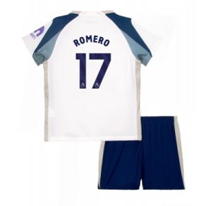 Tottenham Hotspur Cristian Romero #17 Hjemmedraktsett 2025-26 Fotball Barndrakt
