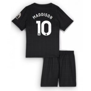 Tottenham Hotspur James Maddison #10 Bortedraktsett 2025-26 Fotball Barndrakt