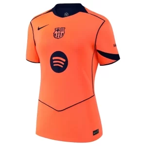 Billige Fotballdrakter Barcelona drakt Dame Tredjedrakt 2025-26 oransje