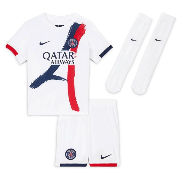 Billige fotballdrakter til Barn Paris Saint-Germain PSG Bortedrakt Barn 2025-26