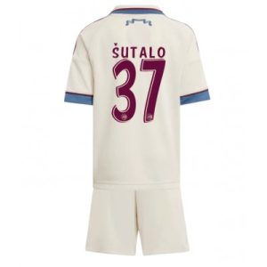 Ajax Josip Sutalo #37 Tredjedraktsett Barn 2025-26 Billige fotballdrakter
