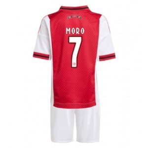 Ajax Raul Moro #7 Hjemmedraktsett Barn 2025-26 Billige fotballdrakter