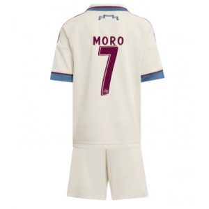 Ajax Raul Moro #7 Tredjedraktsett Barn 2025-26 Billige fotballdrakter