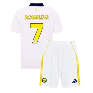 Al-Nassr Cristiano Ronaldo #7 Tredjedraktsett Fotballdrakter Barn 2025-26