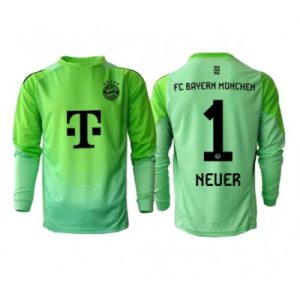 Bayern Munich drakt billig Manuel Neuer #1 Keeper Hjemmedrakt 2025-26 Langermet