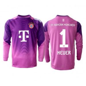 Bayern Munich drakt billig Manuel Neuer #1 Keeper Tredjedrakt 2025-26 Langermet