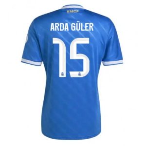 Billige Real Madrid drakt Arda Guler #15 Tredjedrakt 2025-26