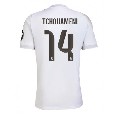 Billige Real Madrid drakt Aurelien Tchouameni #14 Hjemmedrakt 2025-26