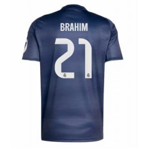 Billige Real Madrid drakt Brahim Diaz #21 Bortedrakt 2025-26