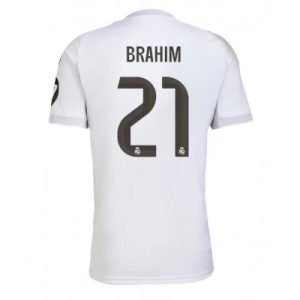 Billige Real Madrid drakt Brahim Diaz #21 Hjemmedrakt 2025-26