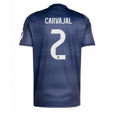 Billige Real Madrid drakt Daniel Carvajal #2 Bortedrakt 2025-26