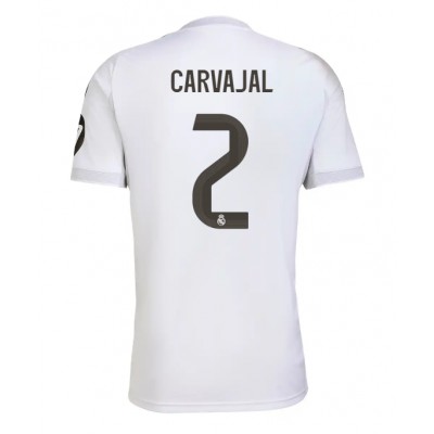 Billige Real Madrid drakt Daniel Carvajal #2 Hjemmedrakt 2025-26