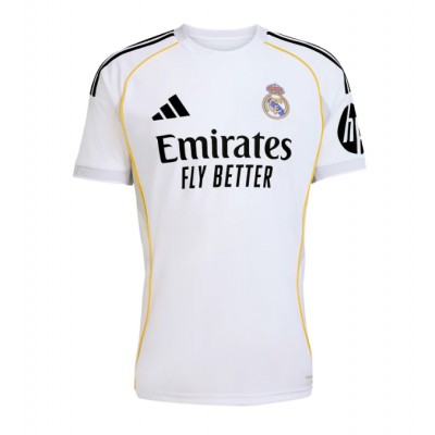 Billige Real Madrid drakt David Alaba #4 Hjemmedrakt 2025-26