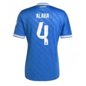 Billige Real Madrid drakt David Alaba #4 Tredjedrakt 2025-26
