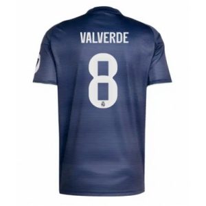 Billige Real Madrid drakt Federico Valverde #8 Bortedrakt 2025-26