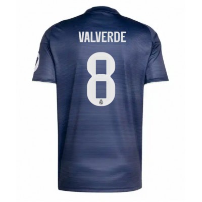 Billige Real Madrid drakt Federico Valverde #8 Bortedrakt 2025-26