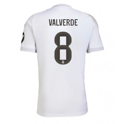 Billige Real Madrid drakt Federico Valverde #8 Hjemmedrakt 2025-26