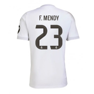 Billige Real Madrid drakt Ferland Mendy #23 Hjemmedrakt 2025-26
