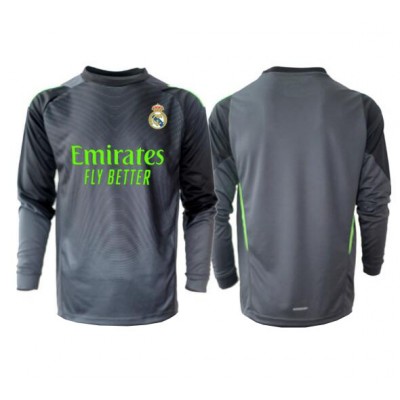 Billige Real Madrid drakt Keeper Tredjedrakt 2025-26 Langermet