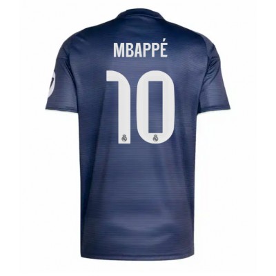 Billige Real Madrid drakt Kylian Mbappe #10 Bortedrakt 2025-26