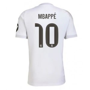 Billige Real Madrid drakt Kylian Mbappe #10 Hjemmedrakt 2025-26