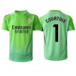Billige Real Madrid drakt Thibaut Courtois #1 Keeper Bortedrakt 2025-26