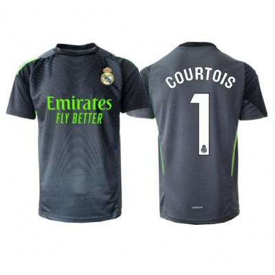 Billige Real Madrid drakt Thibaut Courtois #1 Keeper Tredjedrakt 2025-26