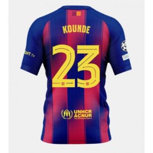 Billige fotballdrakter Barcelona Jules Kounde #23 Hjemmedrakt 2025-26