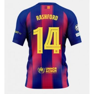 Billige fotballdrakter Barcelona Marcus Rashford #14 Hjemmedrakt 2025-26