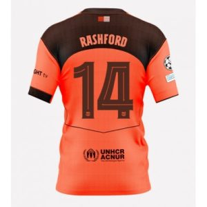 Billige fotballdrakter Barcelona Marcus Rashford #14 Tredjedrakt 2025-26