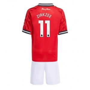 Manchester United Fotballdrakter Barn Joshua Zirkzee #11 Hjemmedraktsett 2025-26