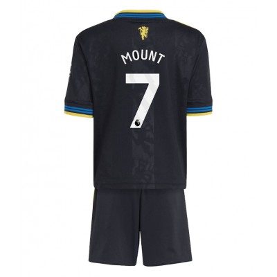 Manchester United Fotballdrakter Barn Mason Mount #7 Tredjedraktsett 2025-26