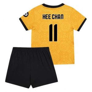 Wolves drakt barn Hee-chan Hwang #11 Hjemmedraktsett 2025-26