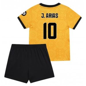 Wolves drakt barn Jhon Arias #10 Hjemmedraktsett 2025-26
