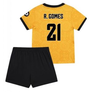 Wolves drakt barn Rodrigo Gomes #21 Hjemmedraktsett 2025-26