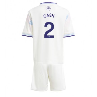 Aston Villa Matty Cash #2 Tredjedraktsett 2025-26 Fotballdrakter til Barn