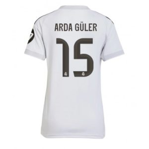Real Madrid Arda Guler #15 Hjemmedrakt Dame 2025-26 Fotballdrakter