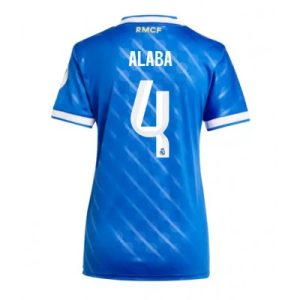 Real Madrid David Alaba #4 Tredjedrakt Dame 2025-26 Fotballdrakter