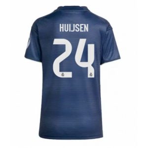 Real Madrid Dean Huijsen #24 Bortedrakt Dame 2025-26 Fotballdrakter