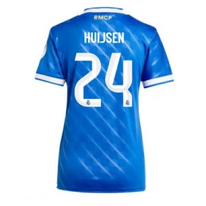 Real Madrid Dean Huijsen #24 Tredjedrakt Dame 2025-26 Fotballdrakter
