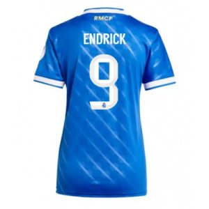 Real Madrid Endrick #9 Tredjedrakt Dame 2025-26 Fotballdrakter