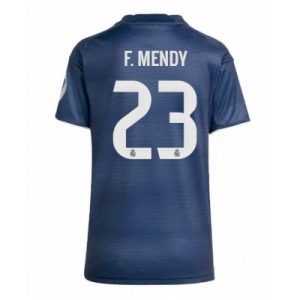Real Madrid Ferland Mendy #23 Bortedrakt Dame 2025-26 Fotballdrakter