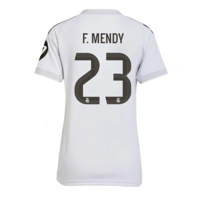 Real Madrid Ferland Mendy #23 Hjemmedrakt Dame 2025-26 Fotballdrakter