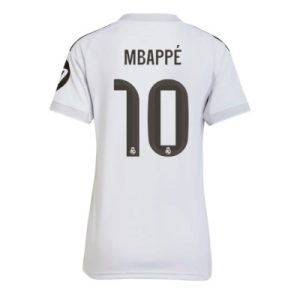 Real Madrid Kylian Mbappe #10 Hjemmedrakt Dame 2025-26 Fotballdrakter