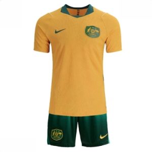 Billige Australia VM 2026 fotballdrakt til barn Hjemmedraktsett