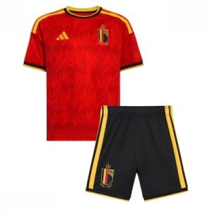 Belgia Hjemmedraktsett VM 2026 fotballdrakt for barn